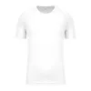 MEN'S SHORT-SLEEVED SPORTS T-SHIRT (M, Arctic White)