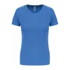 LADIES' SHORT-SLEEVED SPORTS T-SHIRT (XS, Aqua Blue)