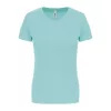 LADIES' SHORT-SLEEVED SPORTS T-SHIRT (XS, Ice Mint)