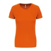 LADIES' SHORT-SLEEVED SPORTS T-SHIRT (2XL, Orange)