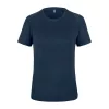 LADIES' SHORT-SLEEVED SPORTS T-SHIRT (XS, Sporty Navy)