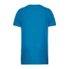 KIDS' SHORT SLEEVED SPORTS T-SHIRT (6/8, Aqua Blue)