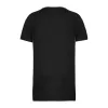 KIDS' SHORT SLEEVED SPORTS T-SHIRT (8/10, Deep Black)