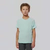 KIDS' SHORT SLEEVED SPORTS T-SHIRT (10/12, Fluorescent Orange)