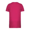 KIDS' SHORT SLEEVED SPORTS T-SHIRT (6/8, Fuchsia)