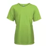 KIDS' SHORT SLEEVED SPORTS T-SHIRT (10/12, Lime)