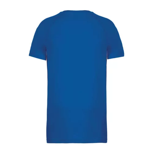 KIDS' SHORT SLEEVED SPORTS T-SHIRT (10/12, Sporty Royal Blue)