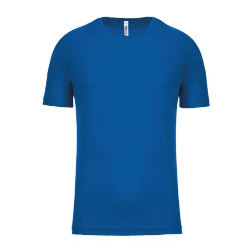 KIDS' SHORT SLEEVED SPORTS T-SHIRT (6/8, Sporty Royal Blue)