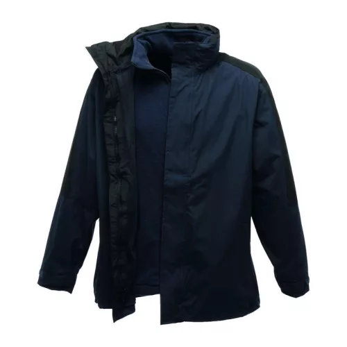 Men'S Defender Iii Waterproof 3-In-1 Jacket (M, Navy/Black)