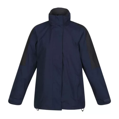Women'S Defender Iii Waterproof 3-In-1 Jacket (L, Navy/Black)