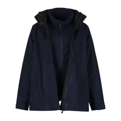 Women'S Defender Iii Waterproof 3-In-1 Jacket (XL, Navy/Black)