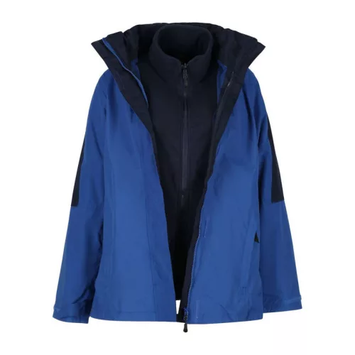 Women'S Defender Iii Waterproof 3-In-1 Jacket (2XL, Royal Blue/Navy)
