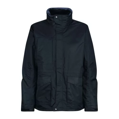 Men'S Benson Iii - Breathable 3 In 1 Jacket (2XL, Black/Black)