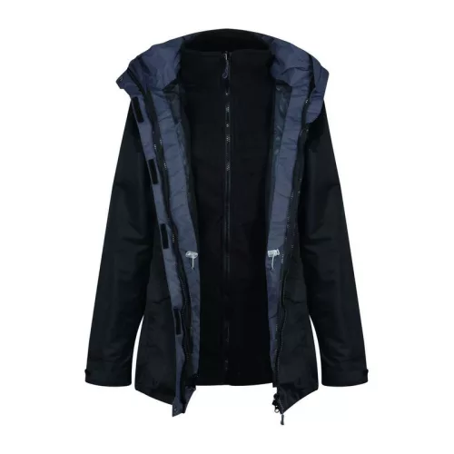 Women'S Benson Iii - Breathable 3 In 1 Jacket (XL, Navy/Navy)