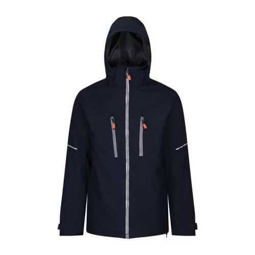 X-Pro Marauder Iii Waterproof Insulated Jacket (2XL, Navy/Grey)