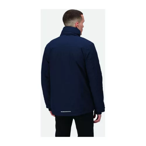 X-Pro Marauder Iii Waterproof Insulated Jacket (XL, Navy/Grey)