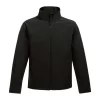Ablaze Men'S Printable Softshell (S, Black/Black)