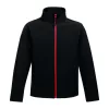 Ablaze Men'S Printable Softshell (2XL, Black/Classic Red)
