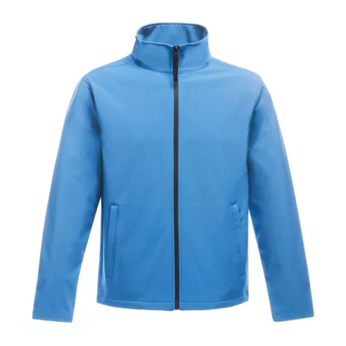 Ablaze Men'S Printable Softshell (L, French Blue/Navy)
