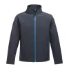 Ablaze Men'S Printable Softshell (3XL, Navy/French Blue)