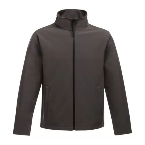 Ablaze Men'S Printable Softshell (2XL, Seal Grey/Black)