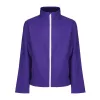 Ablaze Men'S Printable Softshell (2XL, Vibrant Purple/Black)