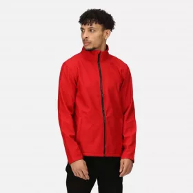 Ablaze Men'S Printable Softshell (S, White/Light Steel)