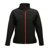 Ablaze Women'S Printable Softshell (2XL, Black/Classic Red)