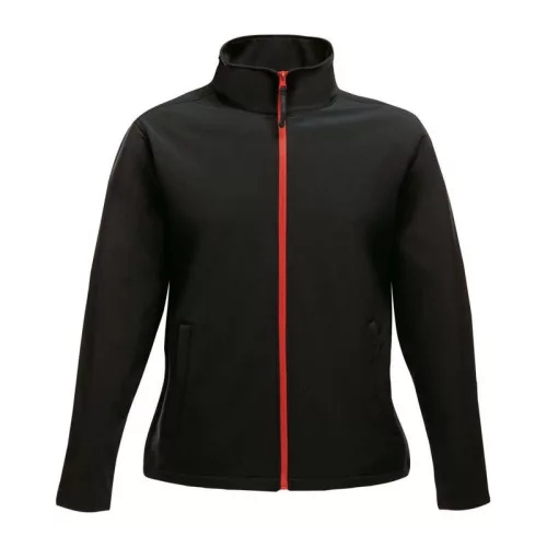 Ablaze Women'S Printable Softshell (2XL, Black/Classic Red)