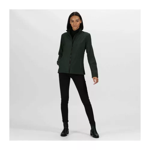 Ablaze Women'S Printable Softshell (3XL, Dk Spruce/Black)