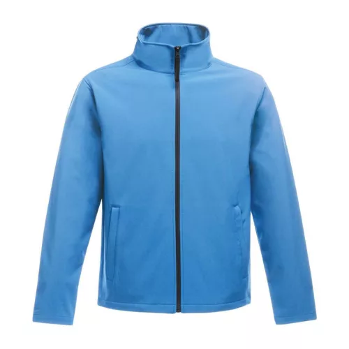 Ablaze Women'S Printable Softshell (3XL, French Blue/Navy)