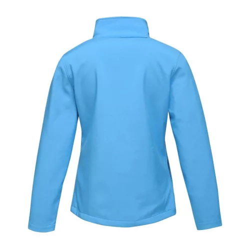 Ablaze Women'S Printable Softshell (S, French Blue/Navy)