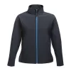Ablaze Women'S Printable Softshell (2XL, Navy/French Blue)