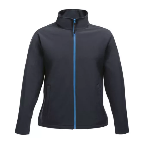Ablaze Women'S Printable Softshell (3XL, Navy/French Blue)