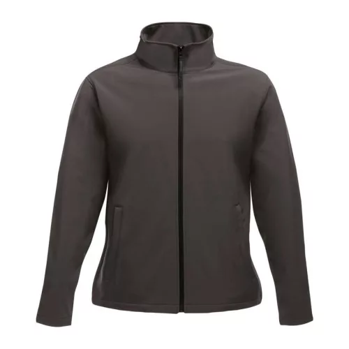 Ablaze Women'S Printable Softshell (L, Seal Grey/Black)