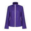 Ablaze Women'S Printable Softshell (XL, Vibrant Purple/Black)
