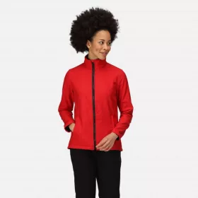   Ablaze Women'S Printable Softshell (S, White/Light Steel)