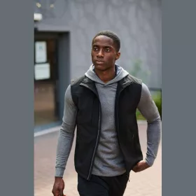   Octagon Ii 3 Layer Printable Softshell Bodywarmer (2XL, Classic Red/Black)