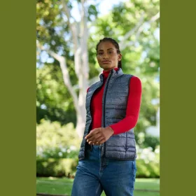   Women'S Firedown Down-Touch Insulated Bodywarmer (M, Navy/French Blue)