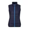 Women'S Firedown Down-Touch Insulated Bodywarmer (S, Navy/French Blue)