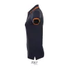 SOL'S PASADENA WOMEN POLO SHIRT (2XL, French Navy/Neon Orange)