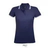 SOL'S PASADENA WOMEN POLO SHIRT (M, French Navy/White)