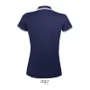 SOL'S PASADENA WOMEN POLO SHIRT (XL, French Navy/White)
