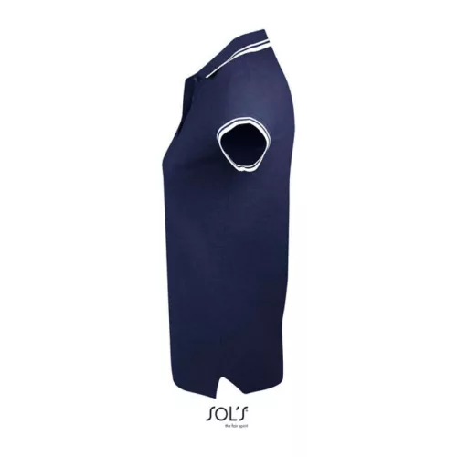 SOL'S PASADENA WOMEN POLO SHIRT (XL, French Navy/White)