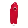 SOL'S PASADENA WOMEN POLO SHIRT (2XL, Red/White)