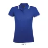 SOL'S PASADENA WOMEN POLO SHIRT (L, Royal/White)