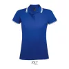 SOL'S PASADENA WOMEN POLO SHIRT (XL, Royal/White)