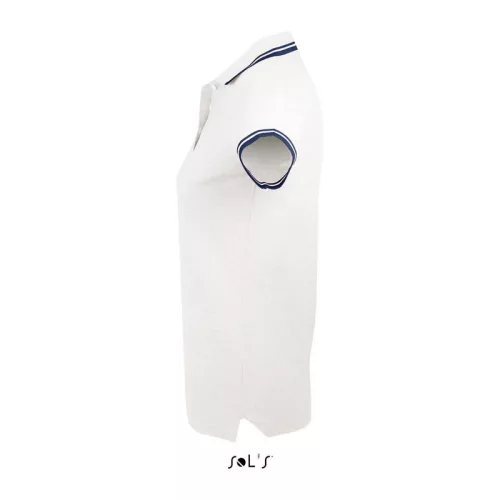 SOL'S PASADENA WOMEN POLO SHIRT (M, White/Navy)