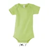 SOL'S BAMBINO - BABY BODYSUIT (12/18M, Apple Green)