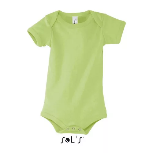 SOL'S BAMBINO - BABY BODYSUIT (12/18M, Apple Green)